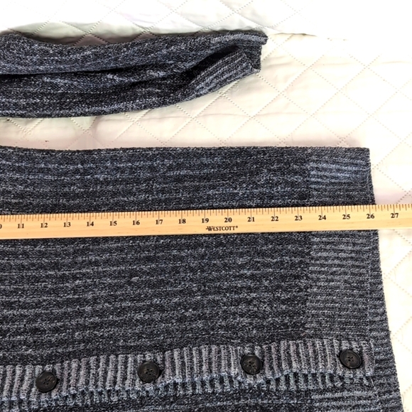 Art of Rhetoric Men's Gray Button down Sweater,Size L. - Picture 9 of 9